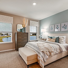 bedroom with spacious areas